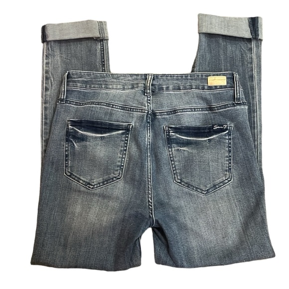 Seven7 High Rise Slim Straight Jeans - Picture 15 of 15